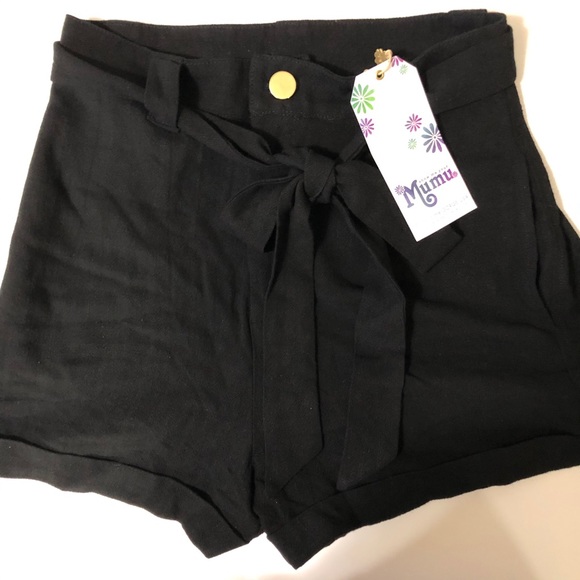 Show Me Your MuMu Hadley Linen Shorts - Picture 3 of 7